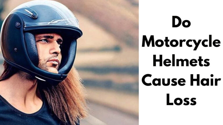 do motorcycle helmets cause hair loss