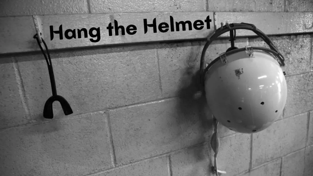 Hang the Helmet