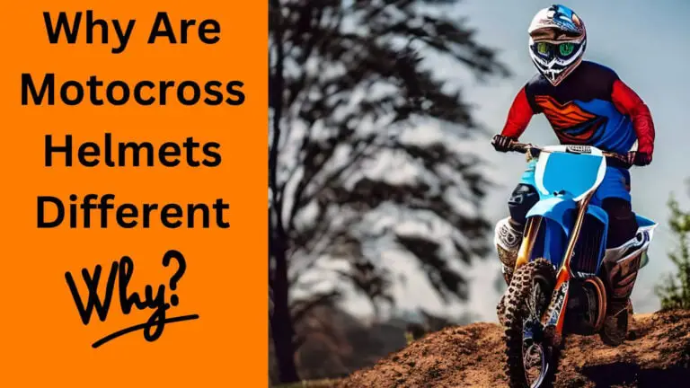 why are motocross helmets different