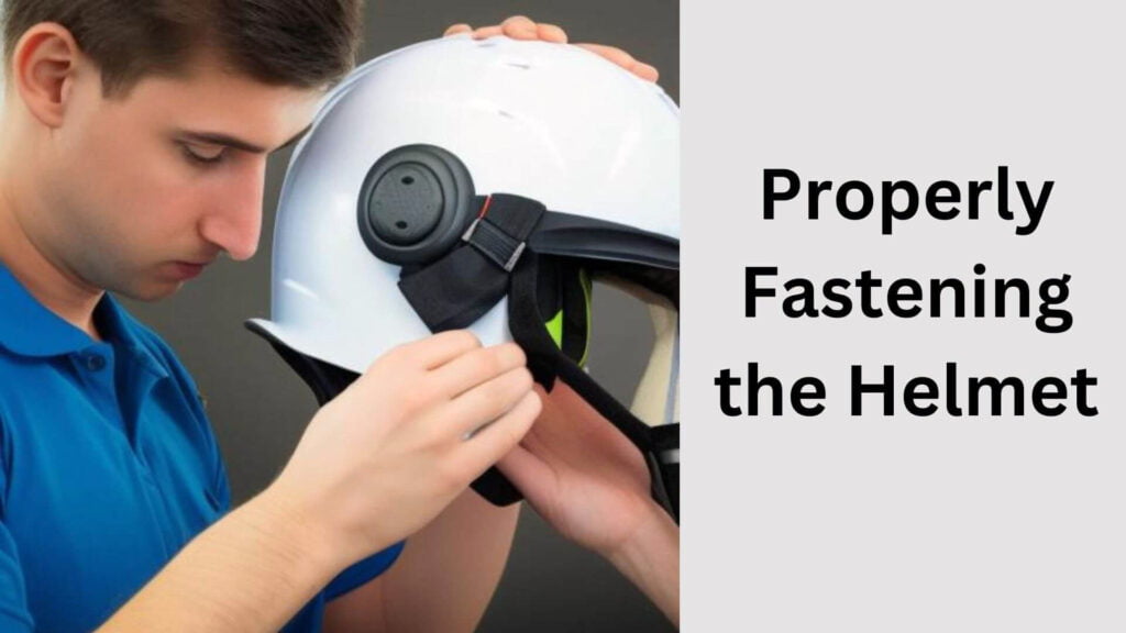 How to Properly Fastening the Helmet