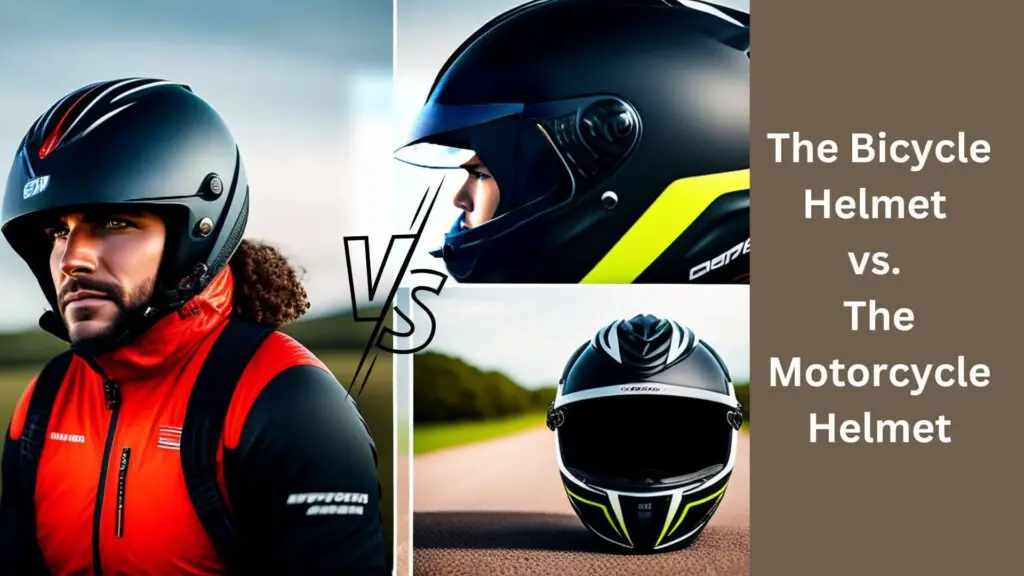 The Bicycle Helmet vs. The Motorcycle Helmet
