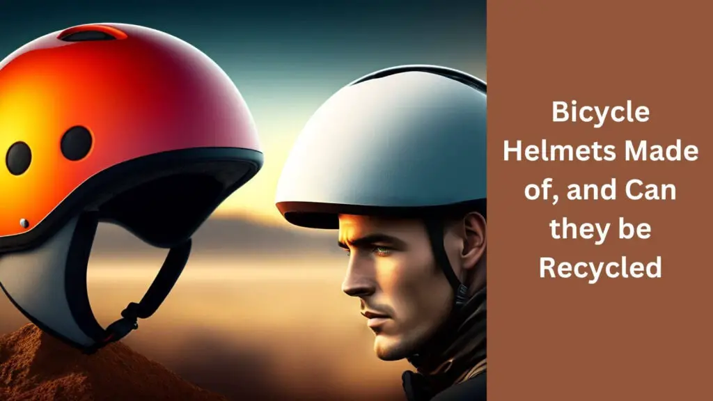 What Are Bicycle Helmets Made of, and Can they be Recycled?