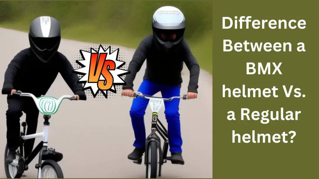 Difference Between a BMX helmet Vs. a Regular helme