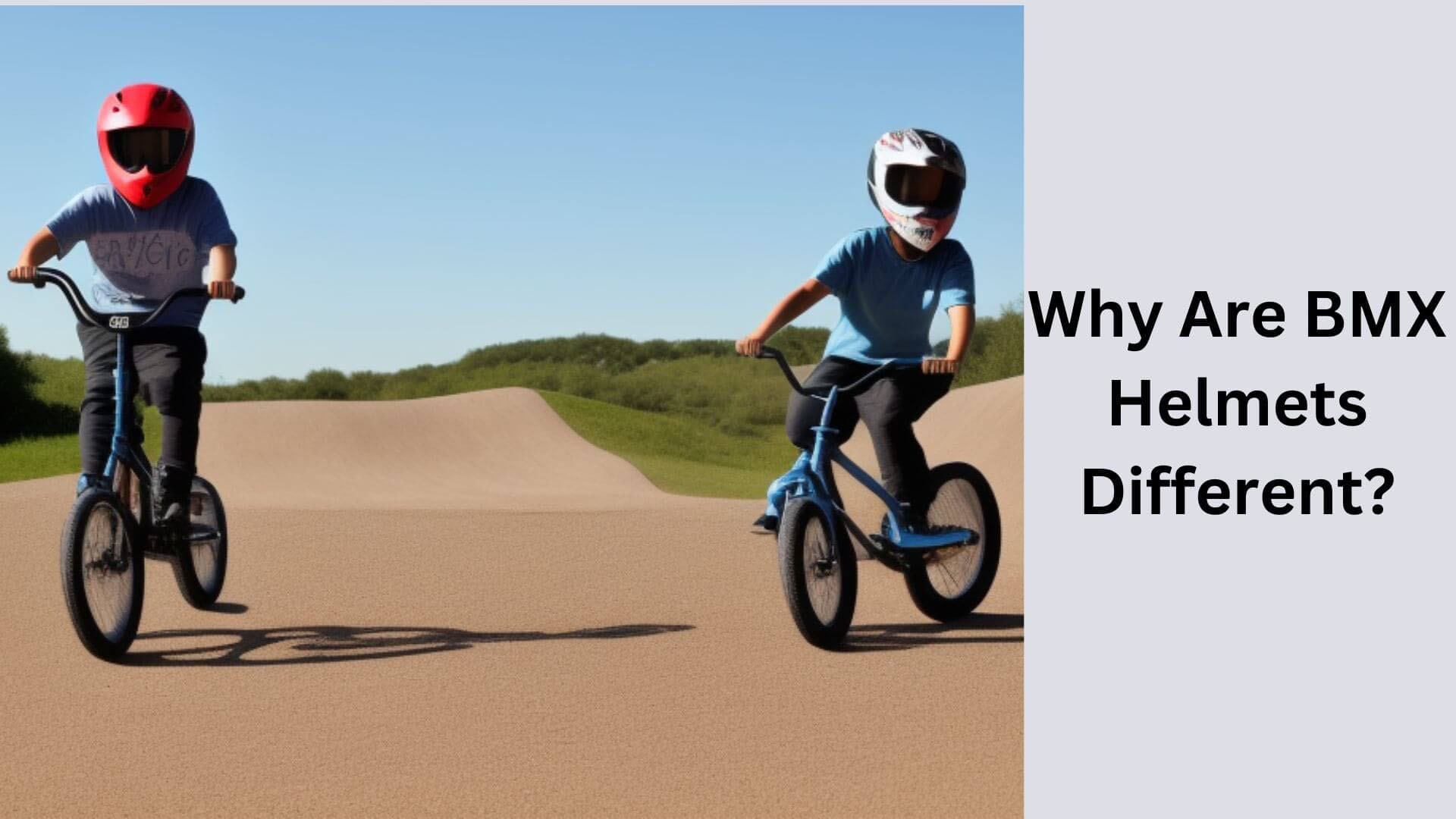 Why Are BMX Helmets Different?