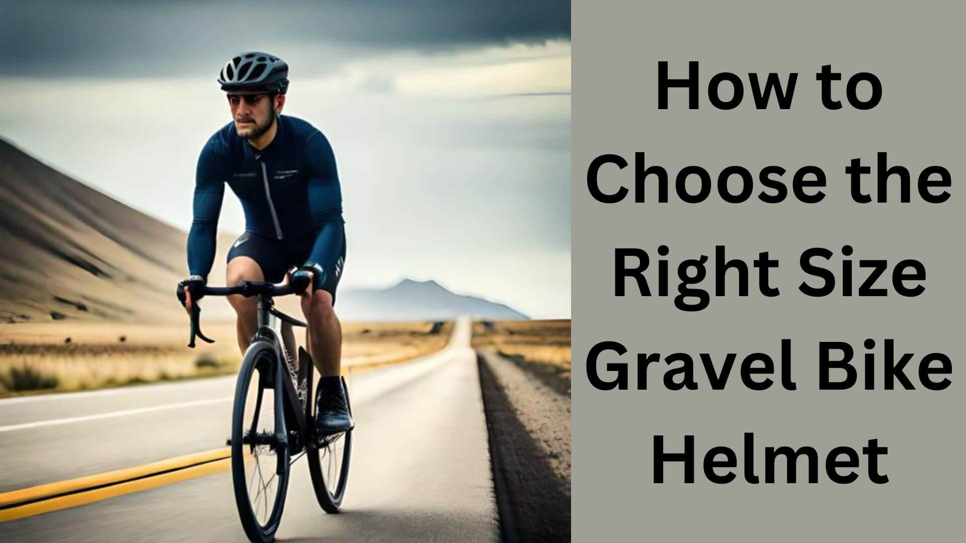 How To Choose the Right Size Gravel Bike Helmet?