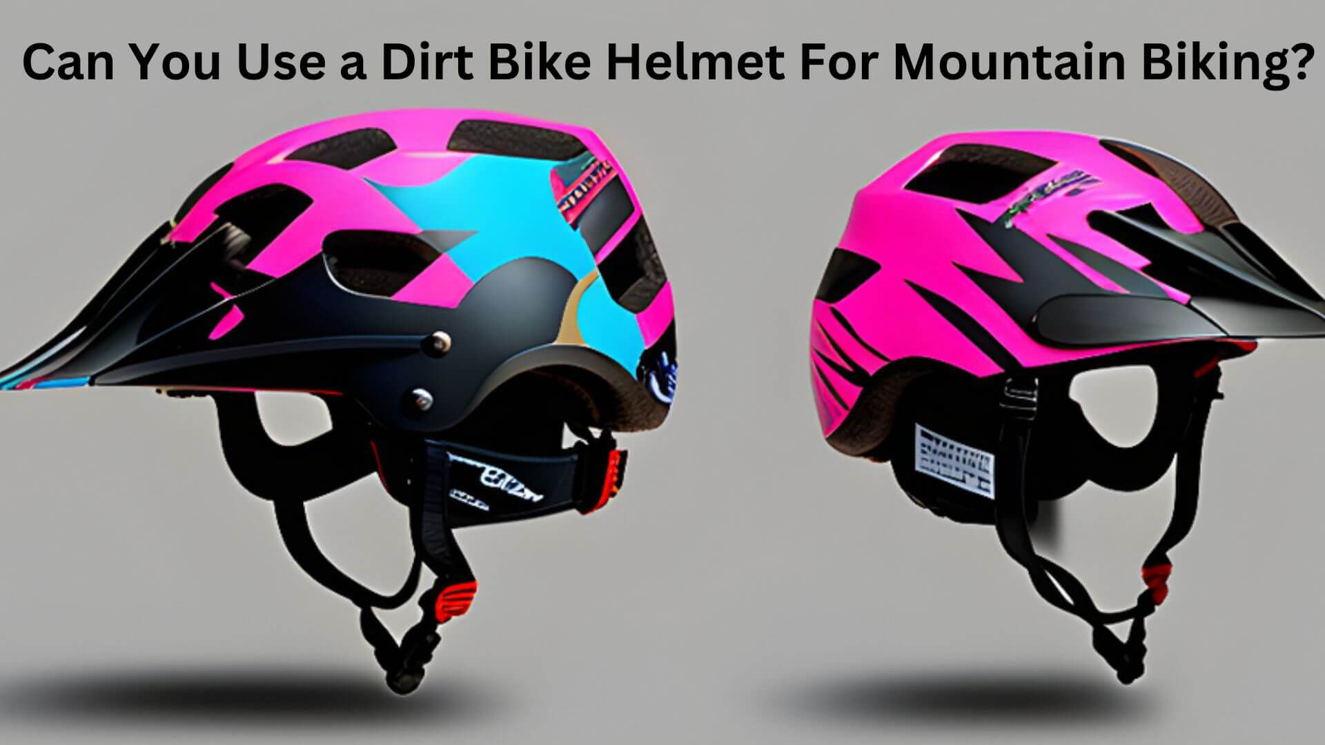 Can You Use a Dirt Bike Helmet for Mountain Biking?